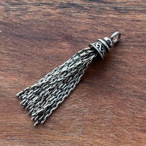 Sterling Silver Tassel Pendant